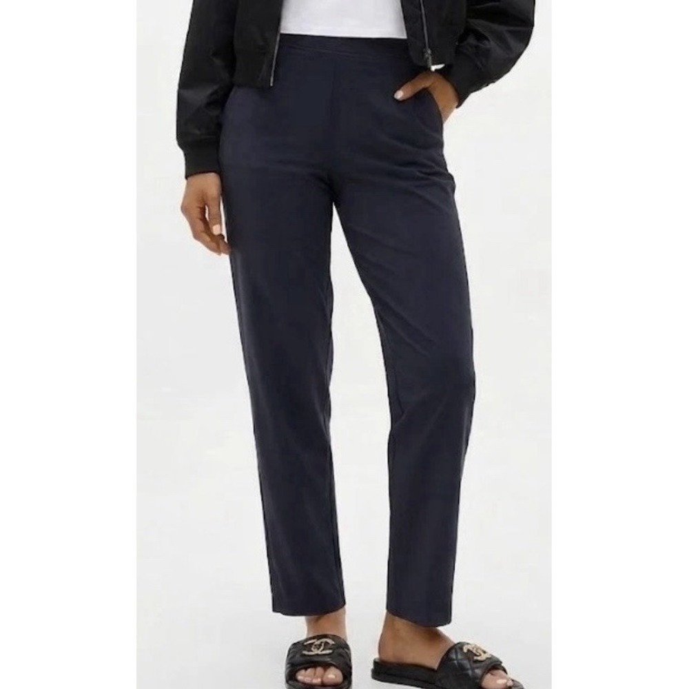 Athleta Brooklyn Mid Rise Ankle Pant Black  8T TALL (30x30) Athleisure Comfort‎